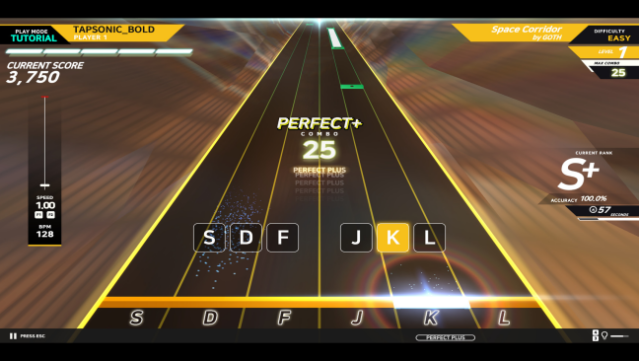 Tapsonic Bold Gameplay Screenshot