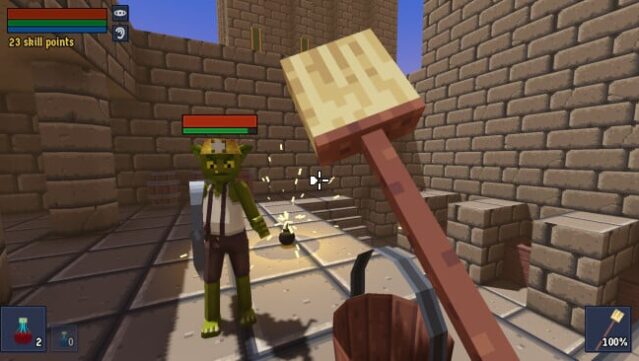 The Adventures of Sir Kicksalot Gameplay Screenshot