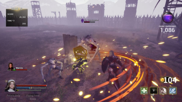 The Battle of Sacred Heart Gameplay Screenshot