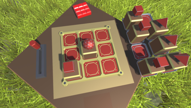 The Cubedex of Brass and Wood Gameplay Screenshot