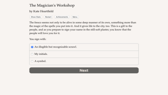 The Magician’s Workshop Gameplay Screenshot