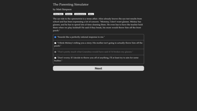 The Parenting Simulator PC Screenshot
