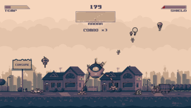 They Came From the Sky Gameplay Screenshot