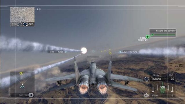 Tom Clancy’s H.A.W.X Gameplay Screenshot