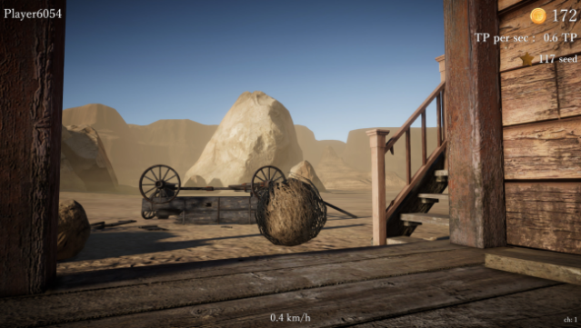 Tumbleweed Destiny Gameplay Screenshot