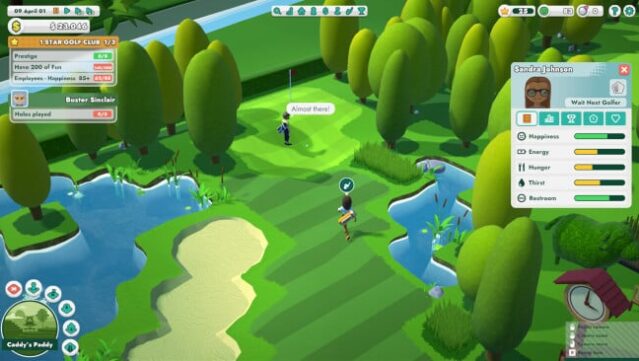 Under Par Golf Architect Gameplay Screenshot