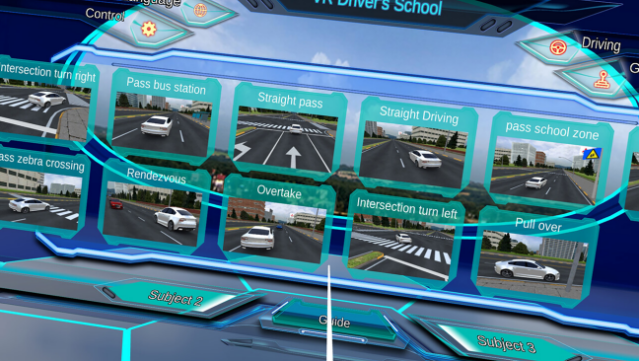 VR Driver School Gameplay Screenshot