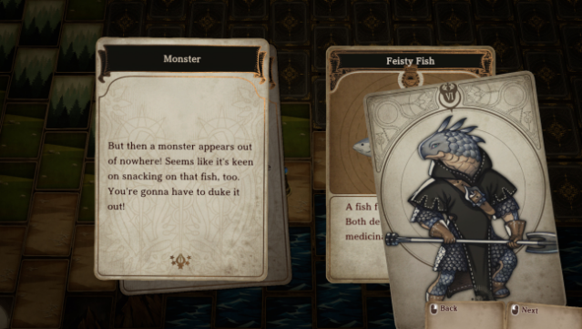 Voice Of Cards: The Isle Dragon Roars Gameplay Screenshot