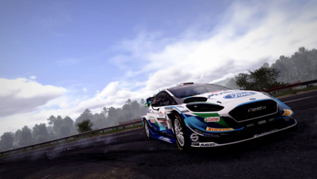 WRC FIA World Rally Championship Gameplay Screenshot