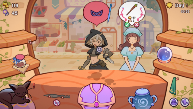 Witchy Business Gameplay Screenshot