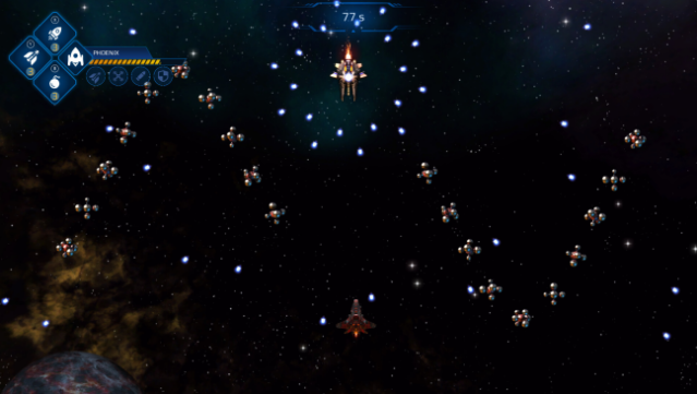 X-Force Under Attack Gameplay Screenshot