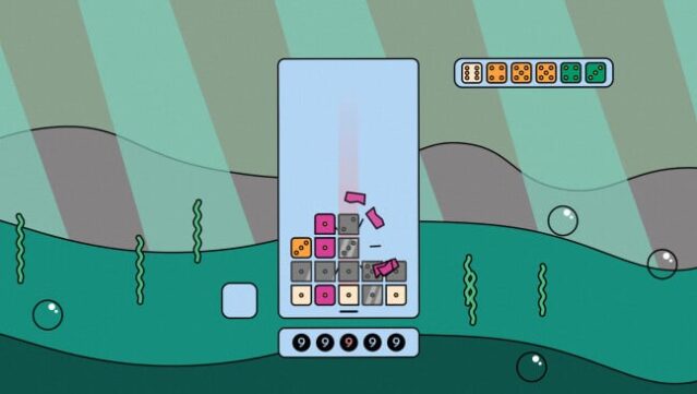 Dicetris Gameplay Screenshot
